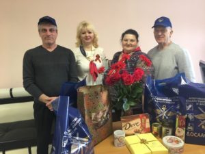 8 мая 2019г. сотрудники ПОУ «Няганский УЦ» РО ДОСААФ России ХМАО-Югры приняли участие в поздравлении ветеранов ВОВ и тружеников тыла г.Нягани