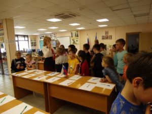 Организация работы Няганского ДОСААФ с детьми пришкольных лагерей города Нягани